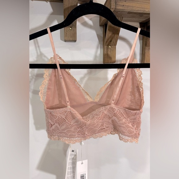 NWT Jonathan Simkhai Lace Bralette Desert Rose Pink XS - Picture 4 of 9